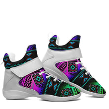 Load image into Gallery viewer, California Coast Sunrise Ipottaa Basketball / Sport High Top Shoes - White Sole 49 Dzine 
