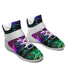 Load image into Gallery viewer, California Coast Sunrise Ipottaa Basketball / Sport High Top Shoes - White Sole 49 Dzine 
