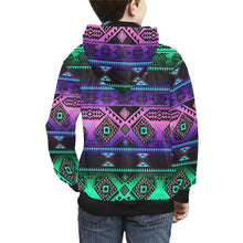 Load image into Gallery viewer, California Coast Sunrise Kids&#39; All Over Print Hoodie (Model H38) Kids&#39; AOP Hoodie (H38) e-joyer 
