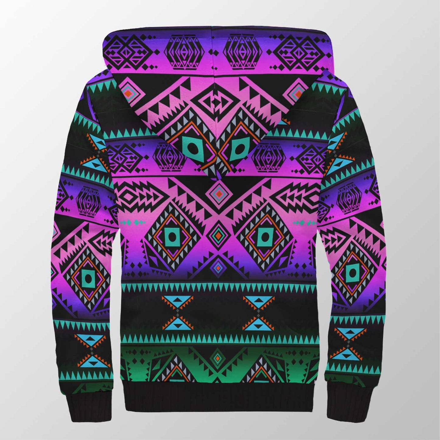 California Coast Sunrise Sherpa Hoodie 49 Dzine 