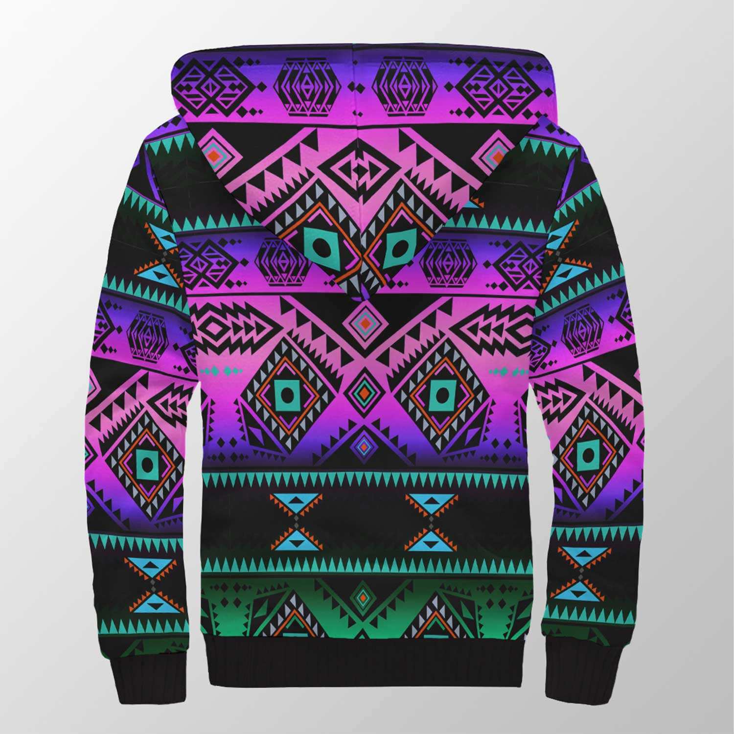 California Coast Sunrise Sherpa Hoodie 49 Dzine 