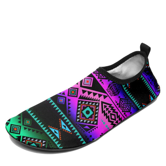 California Coast Sunrise Sockamoccs Kid's Slip On Shoes 49 Dzine 