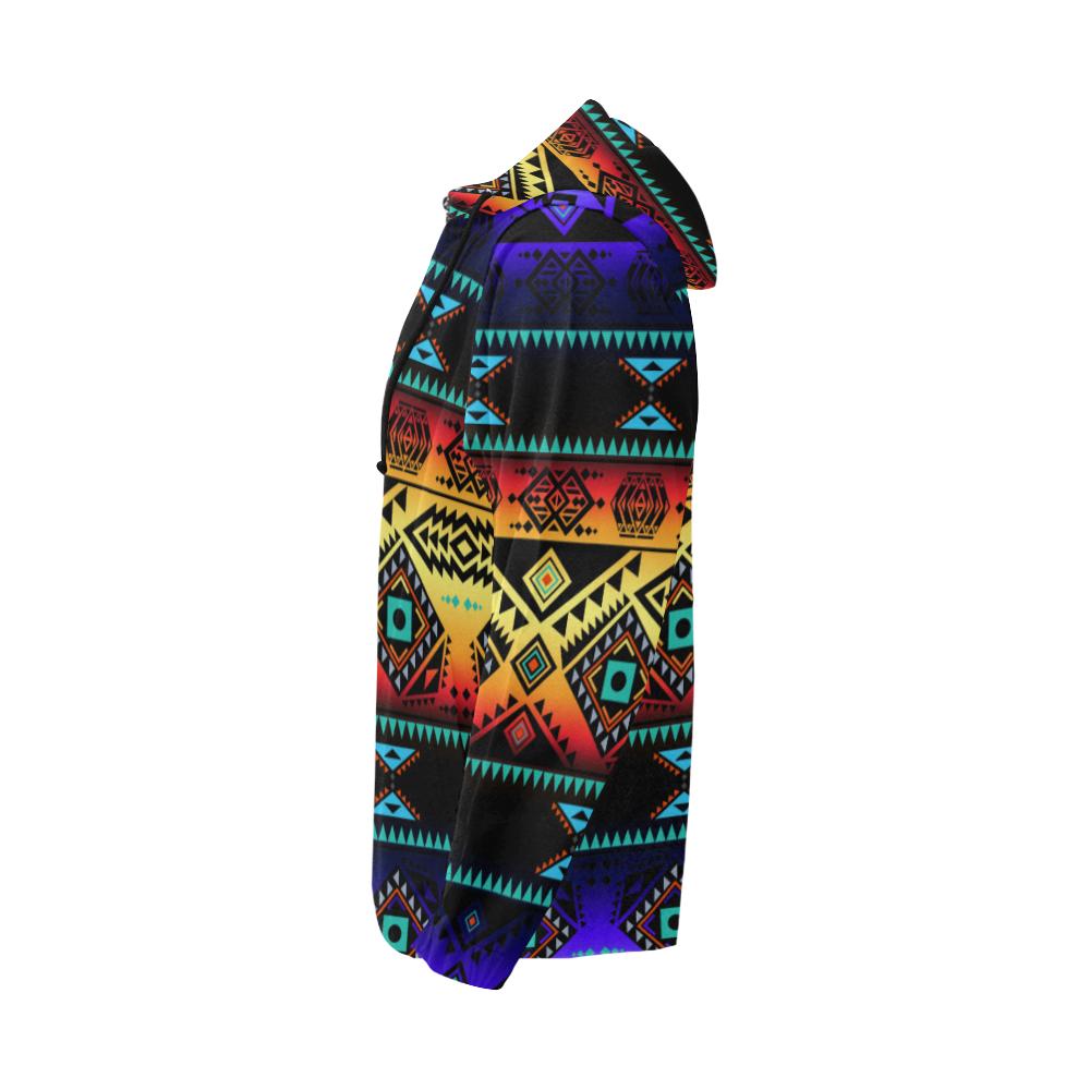 California Coast Sunset All Over Print Full Zip Hoodie for Men (Model H14) All Over Print Full Zip Hoodie for Men (H14) e-joyer 