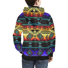 Load image into Gallery viewer, California Coast Sunset Kids&#39; All Over Print Hoodie (Model H38) Kids&#39; AOP Hoodie (H38) e-joyer 
