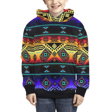 Load image into Gallery viewer, California Coast Sunset Kids&#39; All Over Print Hoodie (Model H38) Kids&#39; AOP Hoodie (H38) e-joyer 
