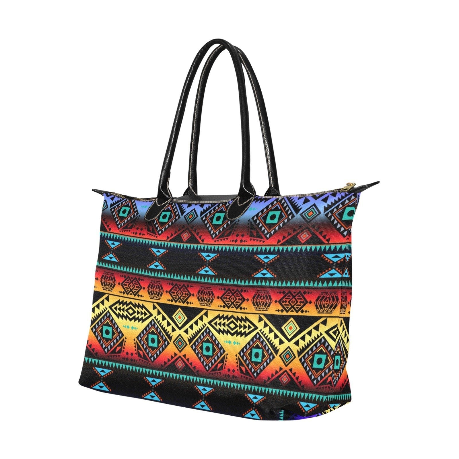 California Coast Sunset Single-Shoulder Lady Handbag (Model 1714) bag e-joyer 