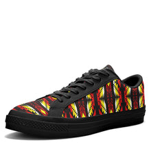 Load image into Gallery viewer, Canyon War Party Aapisi Low Top Canvas Shoes Black Sole 49 Dzine 
