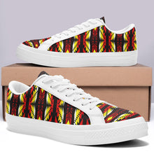 Load image into Gallery viewer, Canyon War Party Aapisi Low Top Canvas Shoes White Sole 49 Dzine 
