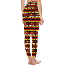 Load image into Gallery viewer, Canyon War Party All Over Print High-Waisted Leggings (Model L36) High-Waisted Leggings (L36) e-joyer 
