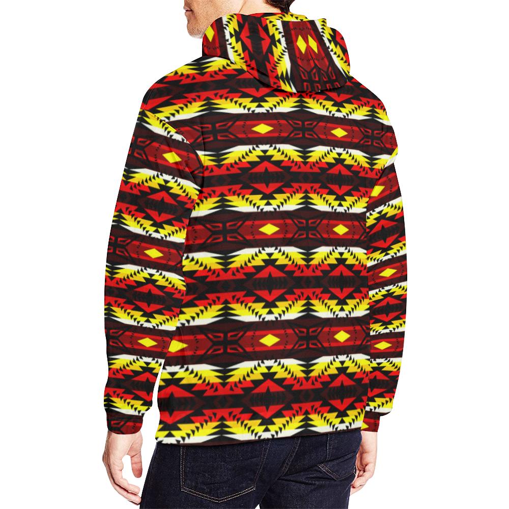 Canyon War Party All Over Print Hoodie for Men (USA Size) (Model H13) All Over Print Hoodie for Men (H13) e-joyer 