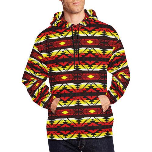 Canyon War Party All Over Print Hoodie for Men (USA Size) (Model H13) All Over Print Hoodie for Men (H13) e-joyer 