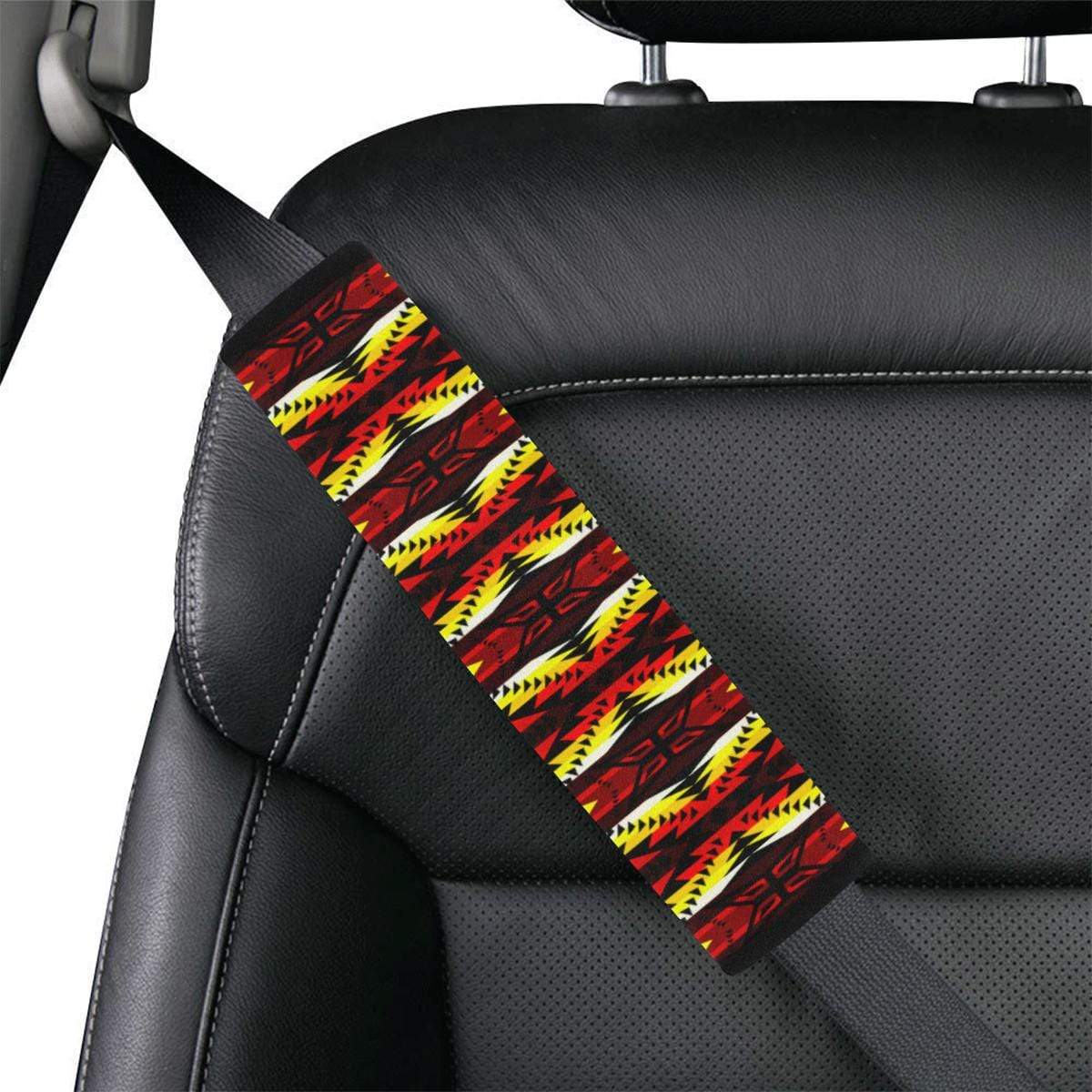 Canyon War Party Car Seat Belt Cover 7''x12.6'' Car Seat Belt Cover 7''x12.6'' e-joyer 