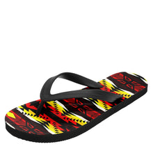 Load image into Gallery viewer, Canyon War Party Flip Flops 49 Dzine 
