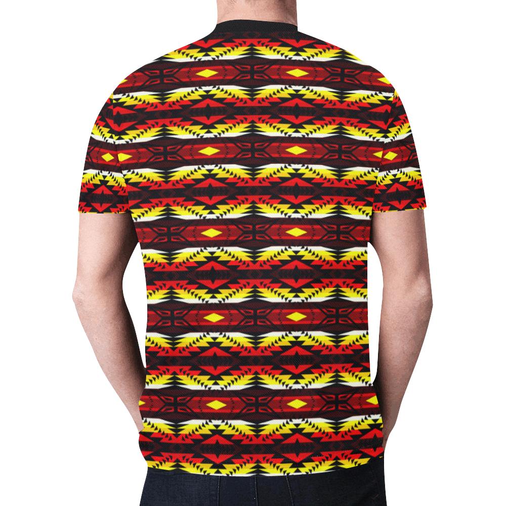 Canyon War Party New All Over Print T-shirt for Men (Model T45) New All Over Print T-shirt for Men (T45) e-joyer 