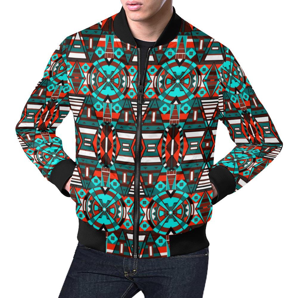 Captive Winter All Over Print Bomber Jacket for Men/Large Size (Model H19) All Over Print Bomber Jacket for Men/Large (H19) e-joyer 