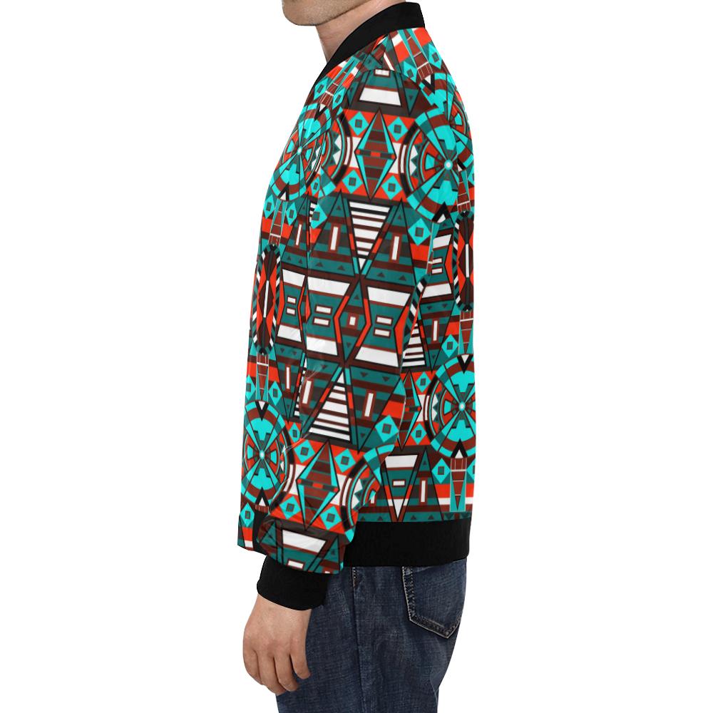 Captive Winter All Over Print Bomber Jacket for Men/Large Size (Model H19) All Over Print Bomber Jacket for Men/Large (H19) e-joyer 
