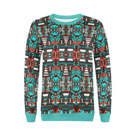 Captive Winter All Over Print Crewneck Sweatshirt for Women (Model H18) Crewneck Sweatshirt for Women (H18) e-joyer 