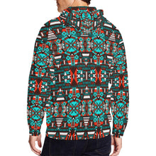 Load image into Gallery viewer, Captive Winter All Over Print Full Zip Hoodie for Men (Model H14) All Over Print Full Zip Hoodie for Men (H14) e-joyer 
