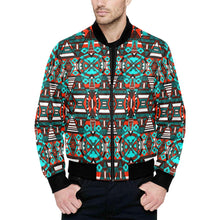 Load image into Gallery viewer, Captive Winter All Over Print Quilted Bomber Jacket for Men (Model H33) All Over Print Quilted Jacket for Men (H33) e-joyer 
