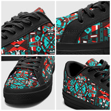 Load image into Gallery viewer, Captive Winter II Aapisi Low Top Canvas Shoes Black Sole 49 Dzine 
