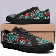 Load image into Gallery viewer, Captive Winter II Aapisi Low Top Canvas Shoes Black Sole 49 Dzine 
