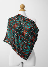 Load image into Gallery viewer, Captive Winter II Satin Shawl Scarf 49 Dzine 
