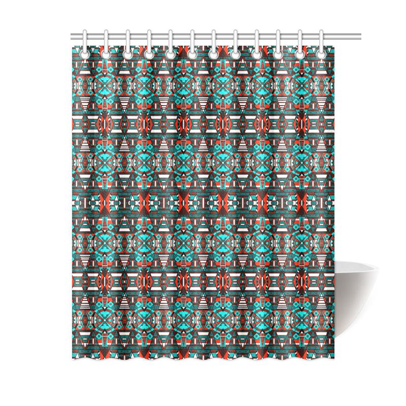 Captive Winter II Shower Curtain 60