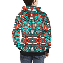 Load image into Gallery viewer, Captive Winter Kids&#39; All Over Print Hoodie (Model H38) Kids&#39; AOP Hoodie (H38) e-joyer 
