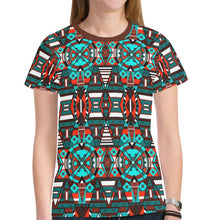 Load image into Gallery viewer, Captive Winter New All Over Print T-shirt for Women (Model T45) New All Over Print T-shirt for Women (T45) e-joyer 
