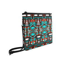 Load image into Gallery viewer, Captive Winter Slim Clutch Bag (Model 1668) Slim Clutch Bags (1668) e-joyer 
