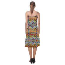 Load image into Gallery viewer, Medicine Blessing Yellow Alcestis Slip Dress
