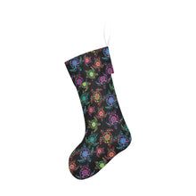 Load image into Gallery viewer, Floral Turtle Christmas Stocking
