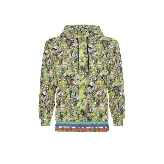 Culture in Nature Green Leaf Fleece Hoodie