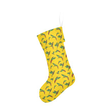 Load image into Gallery viewer, Red Swift Yellow Christmas Stocking
