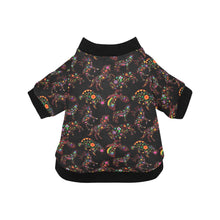 Load image into Gallery viewer, Neon Floral Animals Pet Dog Round Neck Shirt
