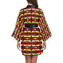 Load image into Gallery viewer, Canyon War Party Long Sleeve Kimono Robe
