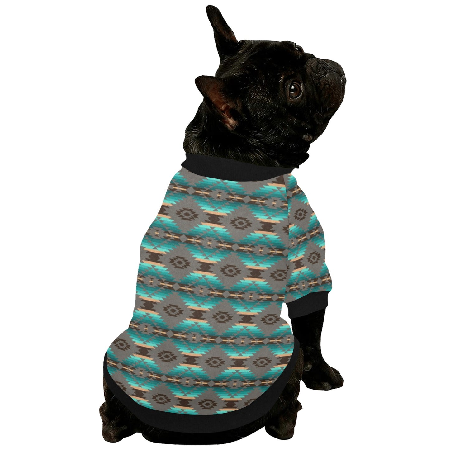 Cree Confederacy Pet Dog Round Neck Shirt