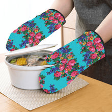 Load image into Gallery viewer, Kokum&#39;s Revenge Sky Oven Mitt &amp; Pot Holder
