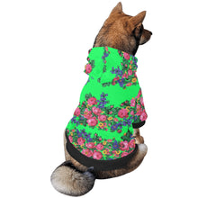 Load image into Gallery viewer, Kokum&#39;s Revenge Green Pet Dog Hoodie
