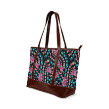 Load image into Gallery viewer, Hawk Feathers Heat Map Tote Handbag
