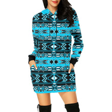 Load image into Gallery viewer, Northern Journey Hoodie Dress
