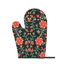 Load image into Gallery viewer, Floral Beadwork Six Bands Oven Mitt &amp; Pot Holder
