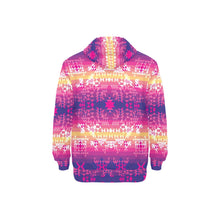 Load image into Gallery viewer, Soleil Overlay Men&#39;s Long Sleeve Fleece Hoodie
