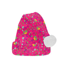 Load image into Gallery viewer, Fleur Indigine Rouge Santa Hat
