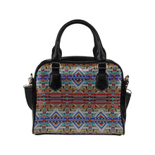 Load image into Gallery viewer, Medicine Blessing Grey Shoulder Handbag
