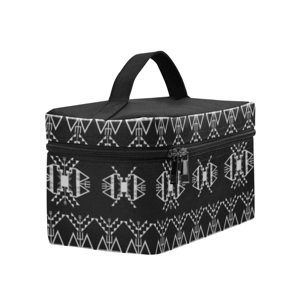 Sacred Trust Black Cosmetic Bag