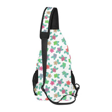 Load image into Gallery viewer, Berry Flowers White Chest Bag
