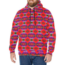 Load image into Gallery viewer, Cree Confederacy Chicken Dance Men&#39;s Long Sleeve Fleece Hoodie
