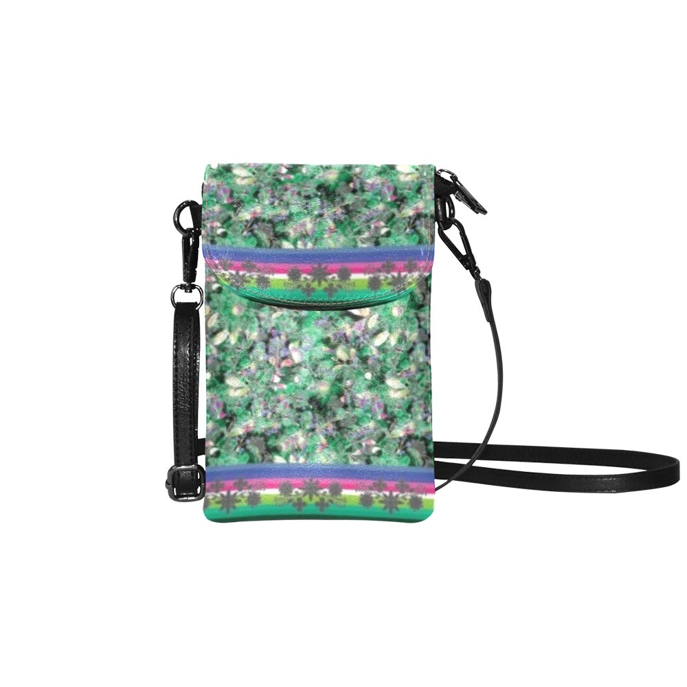 Culture in Nature Green Small Cell Phone Purse