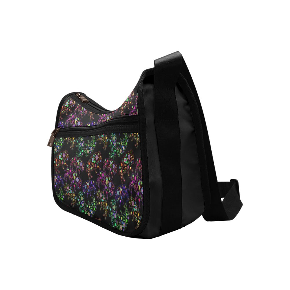 Floral Buffalo Crossbody Bags